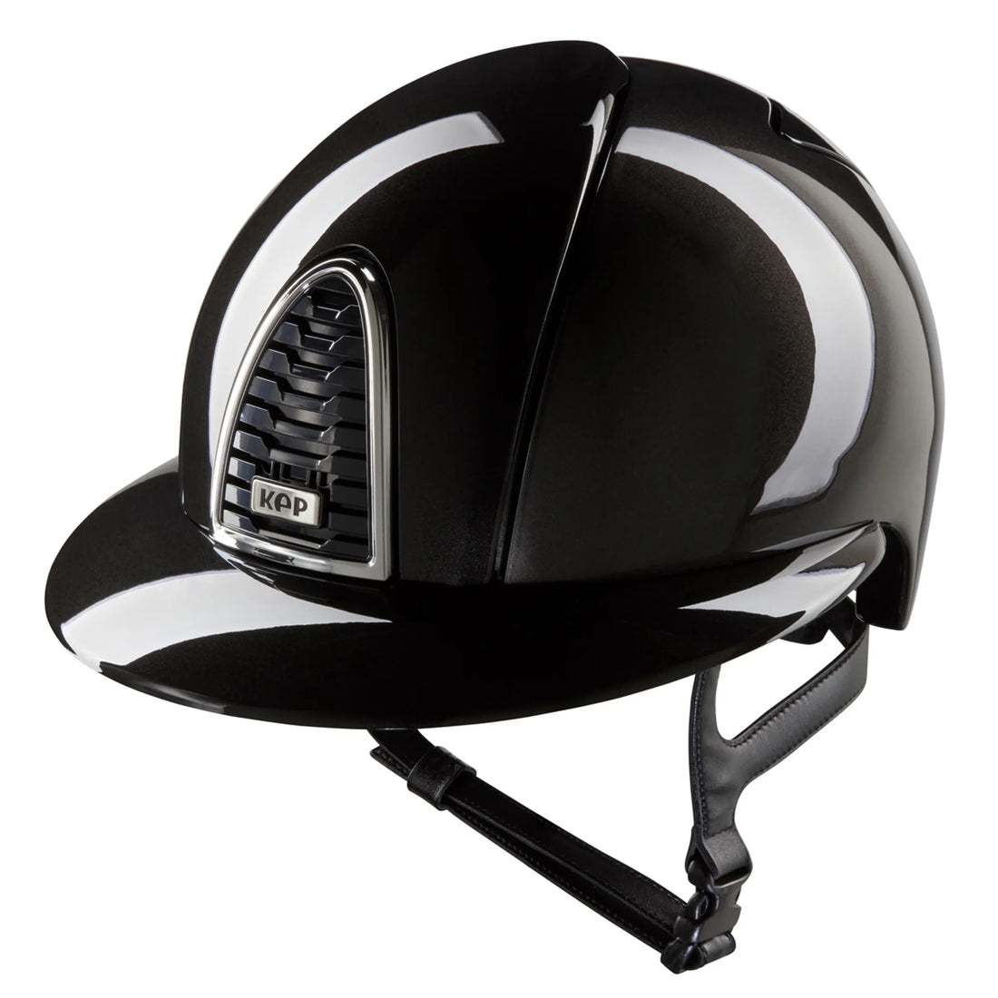 KEP Cromo 2.0 Shine Riding Hat - Black