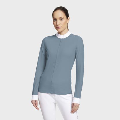 Samshield Roxane premium Dust Blue Show Shirt