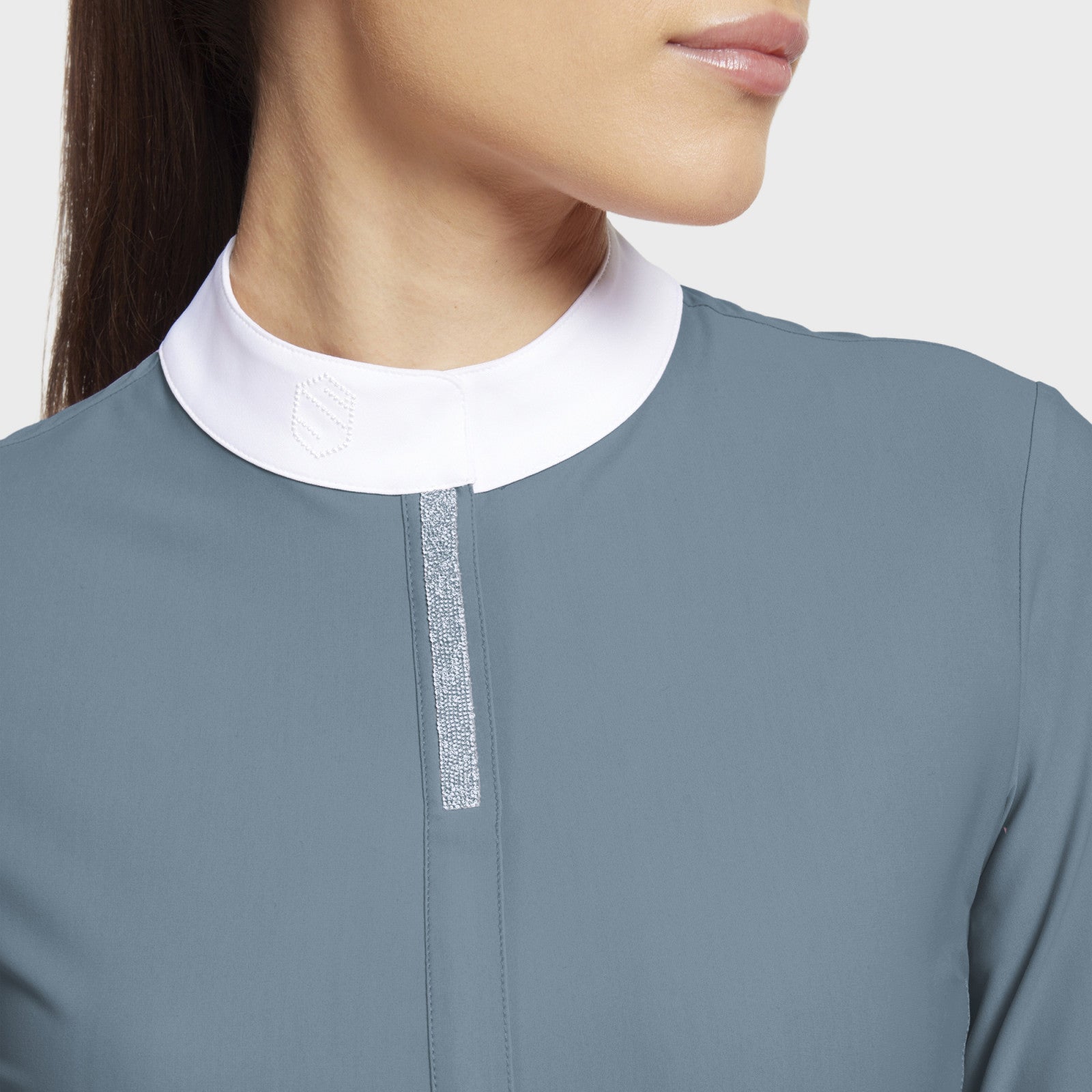 Roxane premium Dust Blue Show Shirt