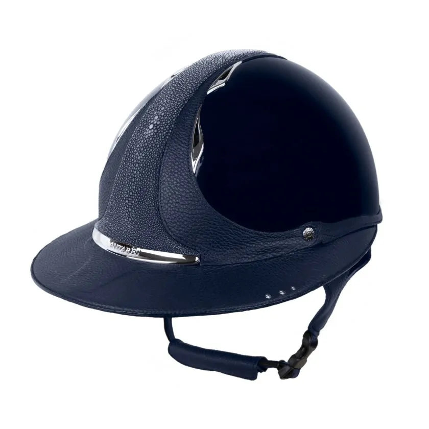 Antares Shagreen Premium Glossy Strass Eclipse Helmet