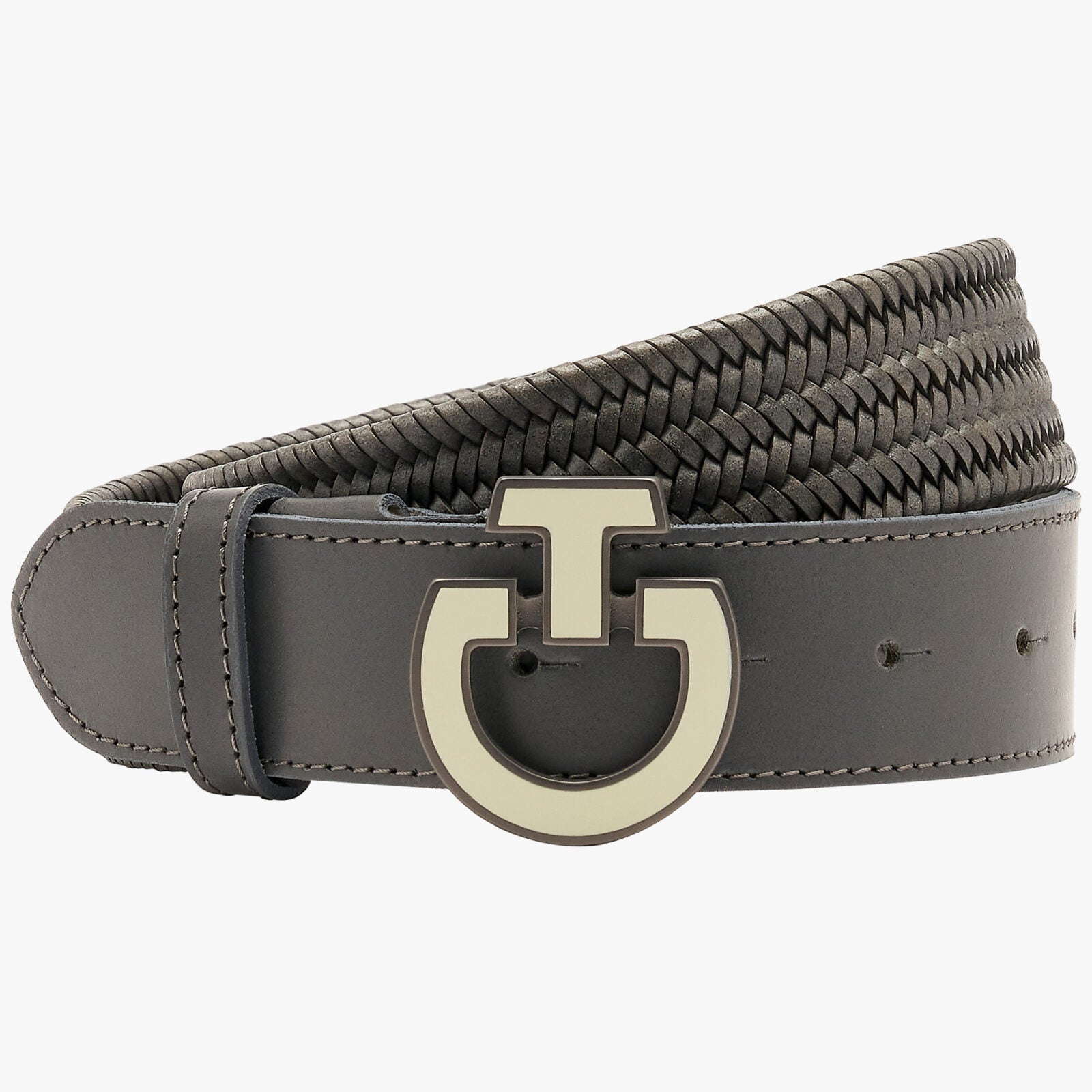 Cavalleria Toscana Leather Elastic Belt