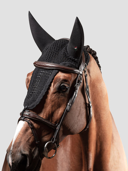 Equiline Ruben Soundless ear net with loop