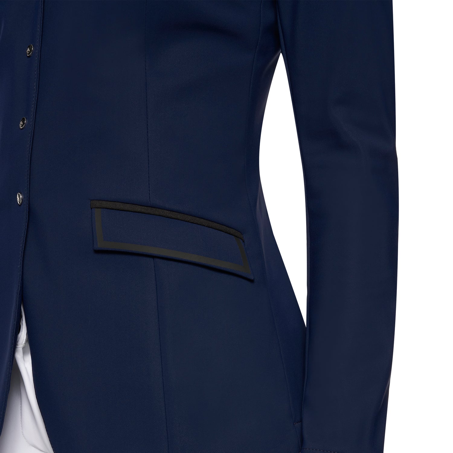 Cavalleria Toscana Royal Navy Blue lightweight zip jersey jacket