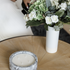 The Kentucky four wick candle is set in a beautiful marble bowl. Not only giving off a beautiful scent, but looking stunning in your home.  Available in two shades of grey.