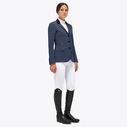 The Cavalleria Toscana classic GP competition riding jacket in the new shade of blue 7J00.