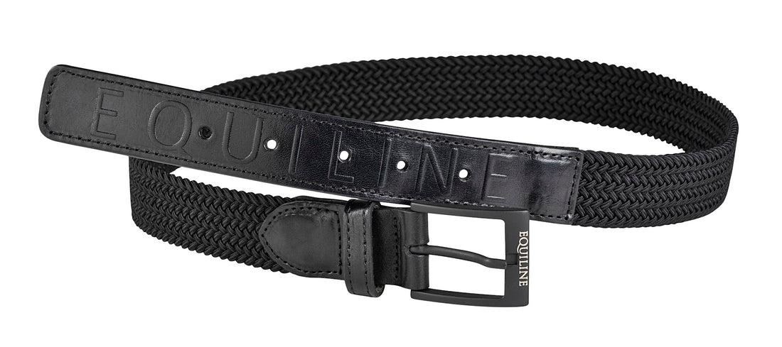 Equiline Leather and Elastic Belt