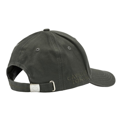 Finish your look wit the new seasons Cavalleria Toscana Khaki cap. CT logo embroidered on the front. 