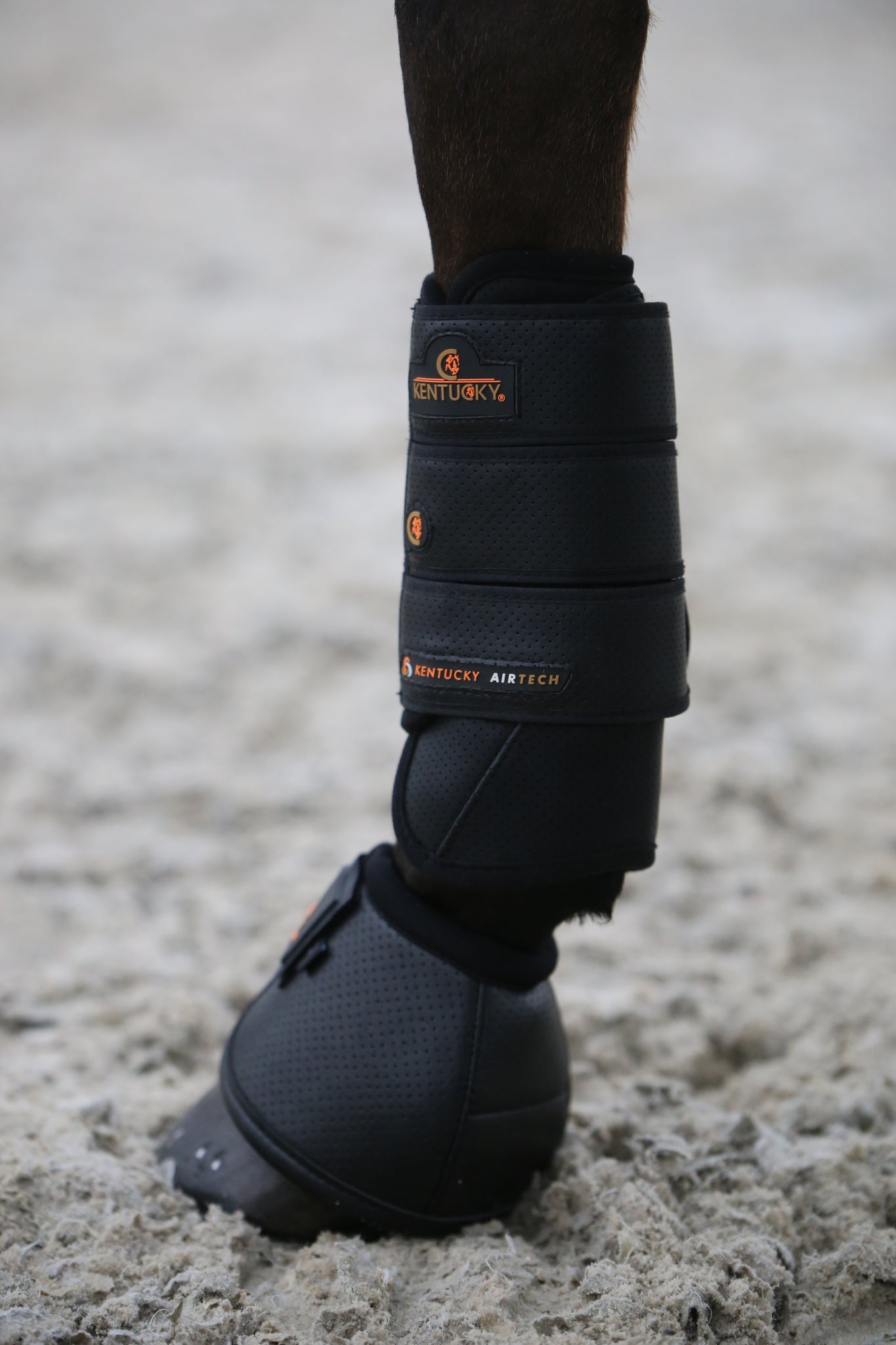 The Kentucky Horsewear Air Tech Over Reach Boots offer vital protection for your horse. Made with shock absorbing gel these are perfect procreation for your horse. The Air Tech Over Reach Boots provide excellent shock absorption and protection against over reaches.