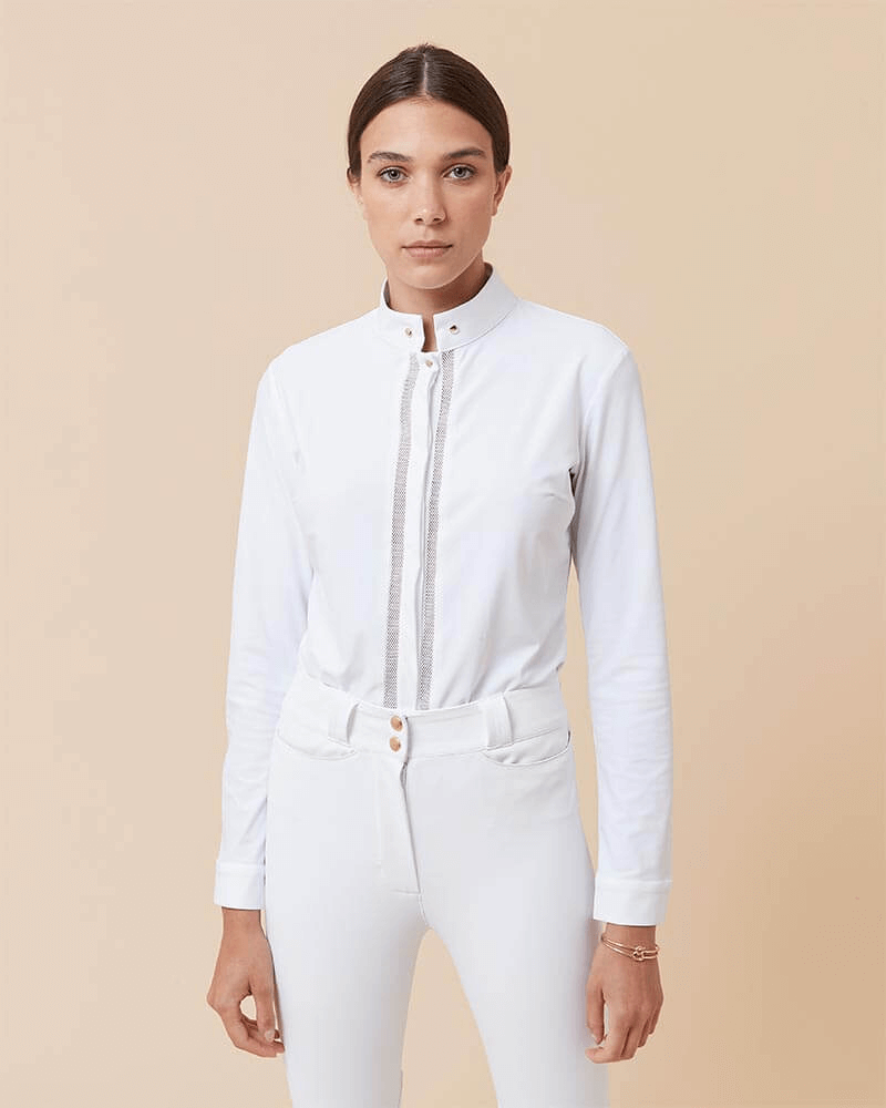 Dada Sport Venezia White L/S Show Shirt