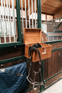 The Stable Tack Box is a very luxurious storage that will allow you to store all your essential equipment close to your horse. Great for stay away shows or just in your own yard. The Stable Tack Box keeps everything close by.