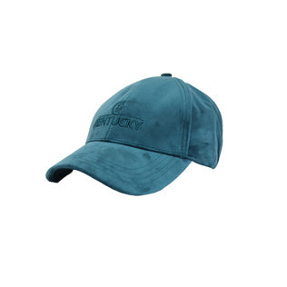 Complete your look with this gorgeous velvet Kentucky cap. Fully adjustable.
