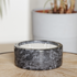 The Kentucky four wick candle is set in a beautiful marble bowl. Not only giving off a beautiful scent, but looking stunning in your home.  Available in two shades of grey.