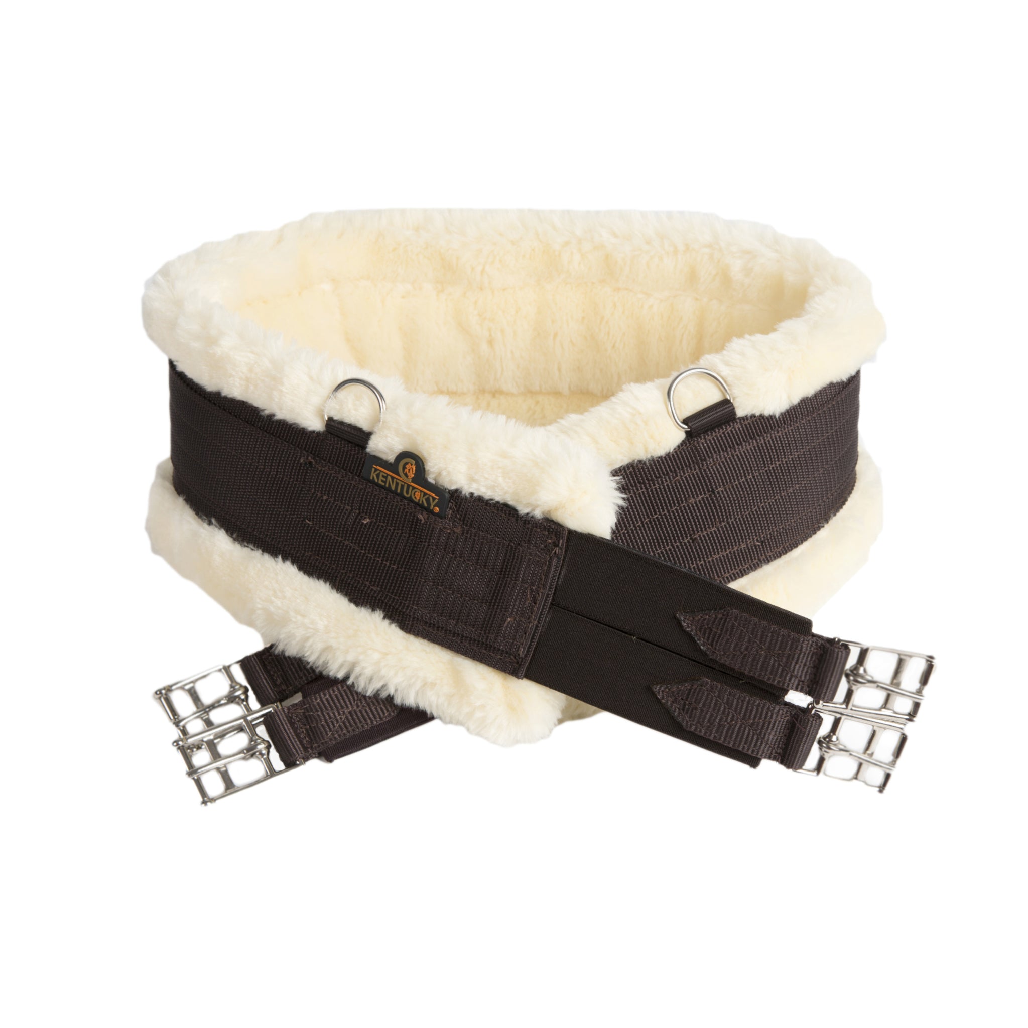 The Kentucky sheepskin Girth with nylon fleece lining is one of Kentuckys classic products thanks to its many qualities! Words like flexibility, softness, resistance, lightness and comfort describe this girth perfectly.