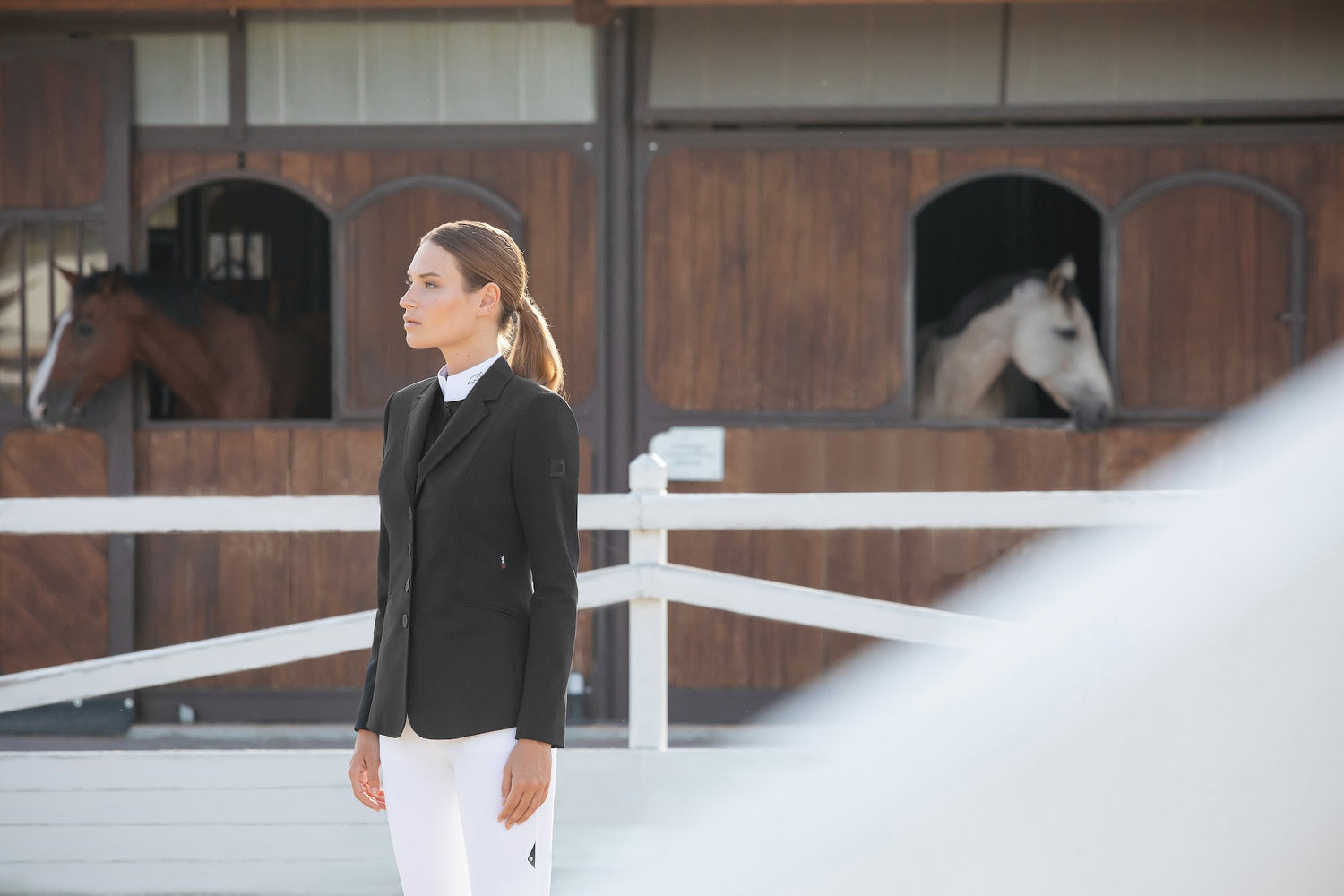 The Equiline all over perforated jacket is perfect for the warmer months.  The jacket is made from equiline technical stretch fabric to ensure maximum movement and comfort whist keeping its shape. 