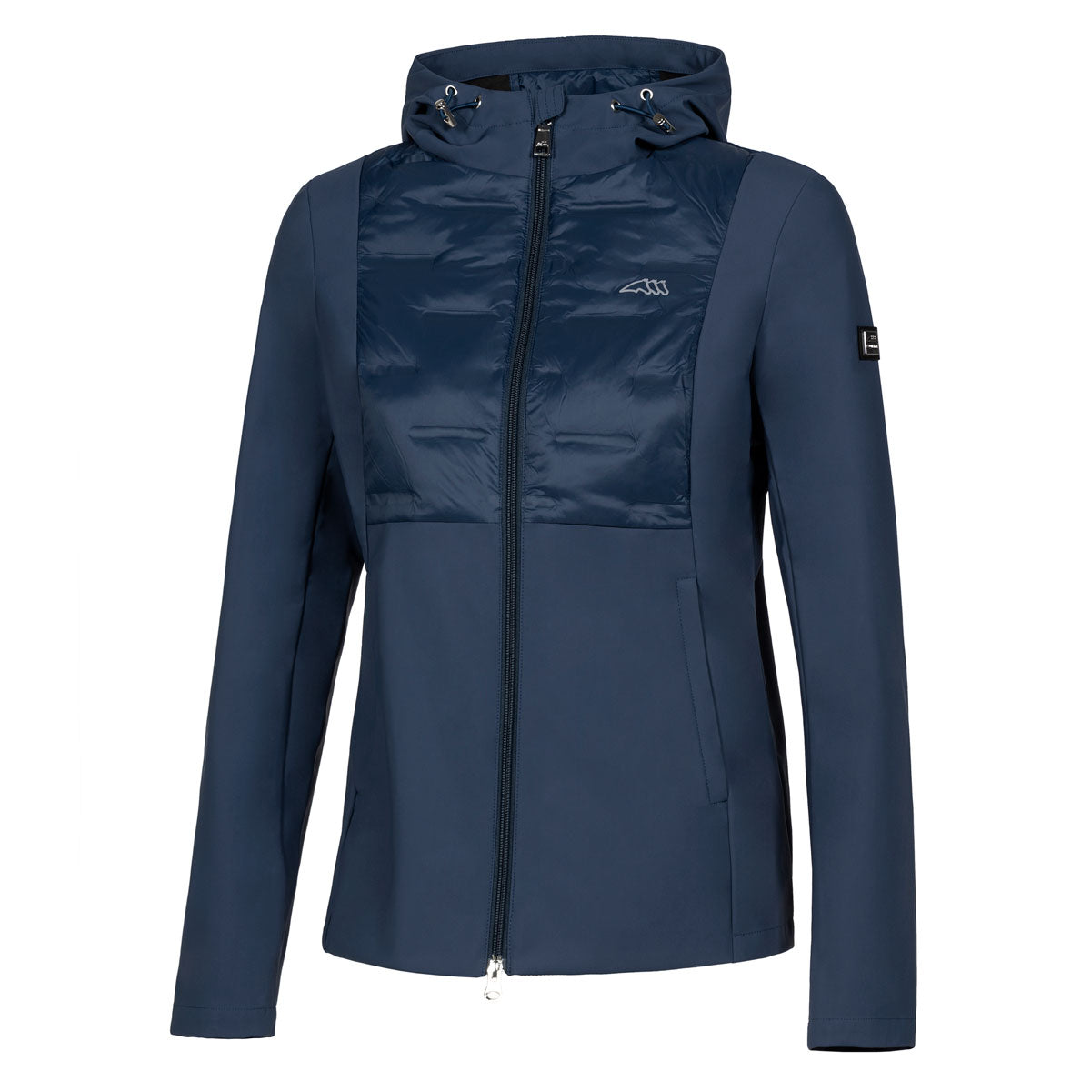 Reduced! Equiline Diplomatic Blue Emmye Softshell and Puffer Coat
