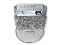 The George Barclay, MuttMOP® Deluxe Dog Towel, removes dirt and water easily from your dog’s coat. It’s the ideal accessory for drying your dog after a woodland walk, forest trail or coastal stroll.