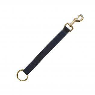 Kentucky’s Strong and durable nylon bucket hook with gold hoop and clip for fastening.
