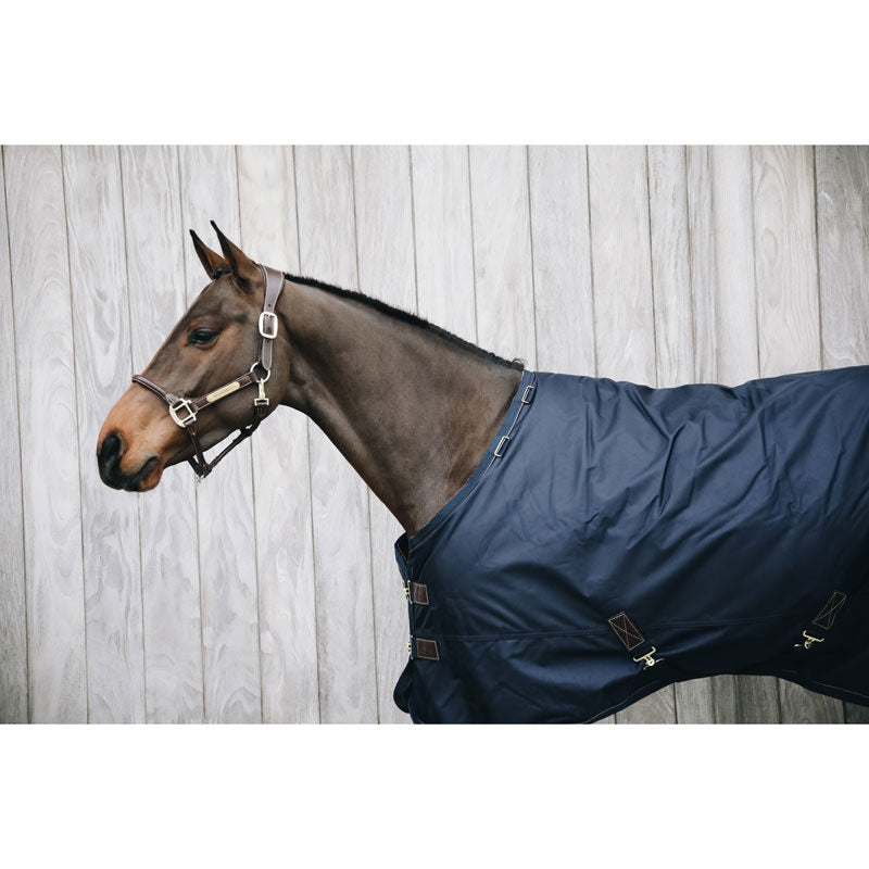 The Ketntucky Turnout Rug All Weather 160gm  Resistant To All Weather Conditions 1680 Denier High Tenacity Polyester Super Waterproof Protection 160g Filling Lined with soft faux fur Neck Sold Separately