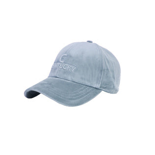 Complete your look with this gorgeous velvet Kentucky cap. Fully adjustable.