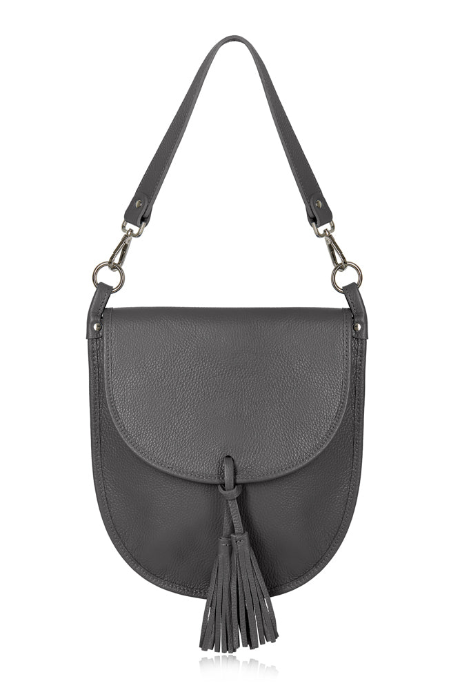 Italian Leather saddle bag