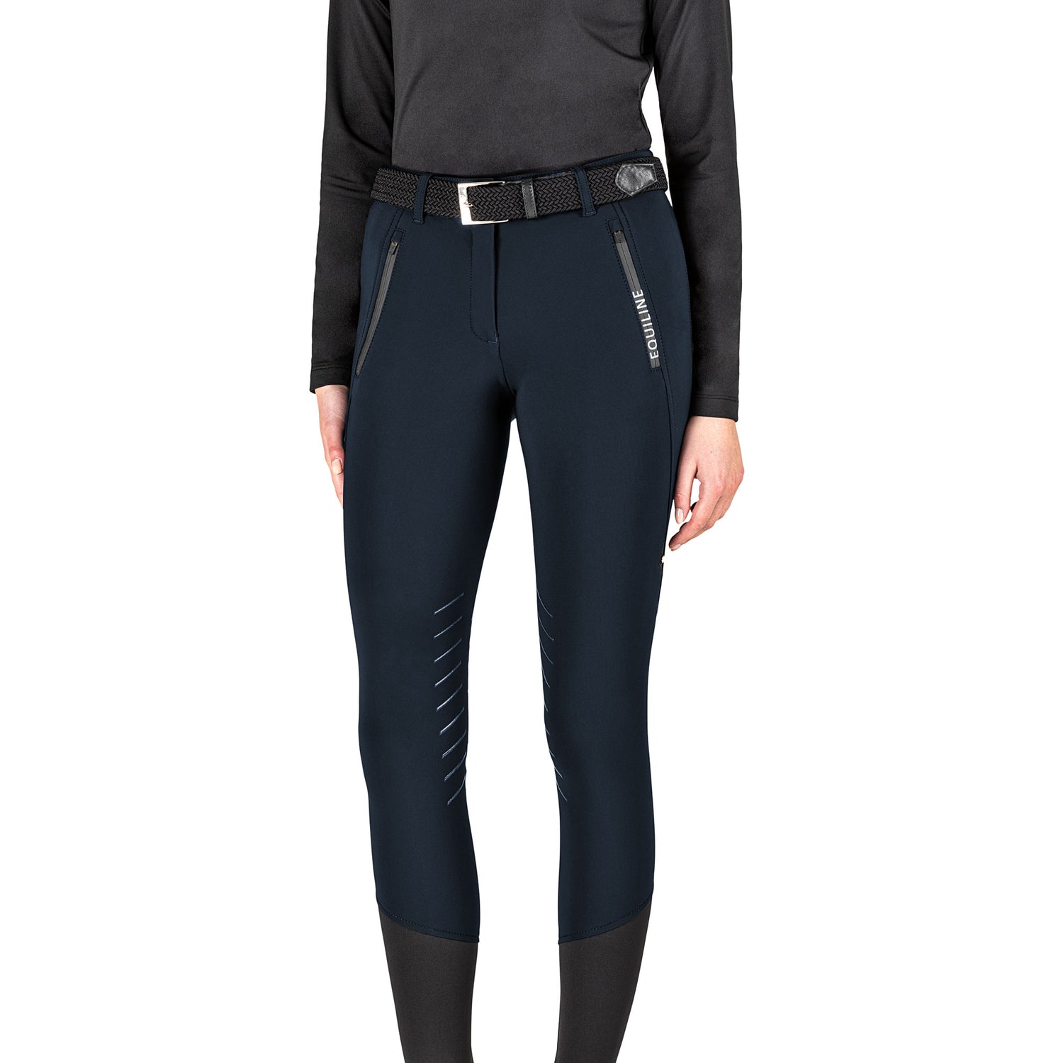 The Equiline Chassisk Womens breeches offer style and comfort when riding.  These breeches are made from the new B-Move material which offers breathability and comfort at high performance. 