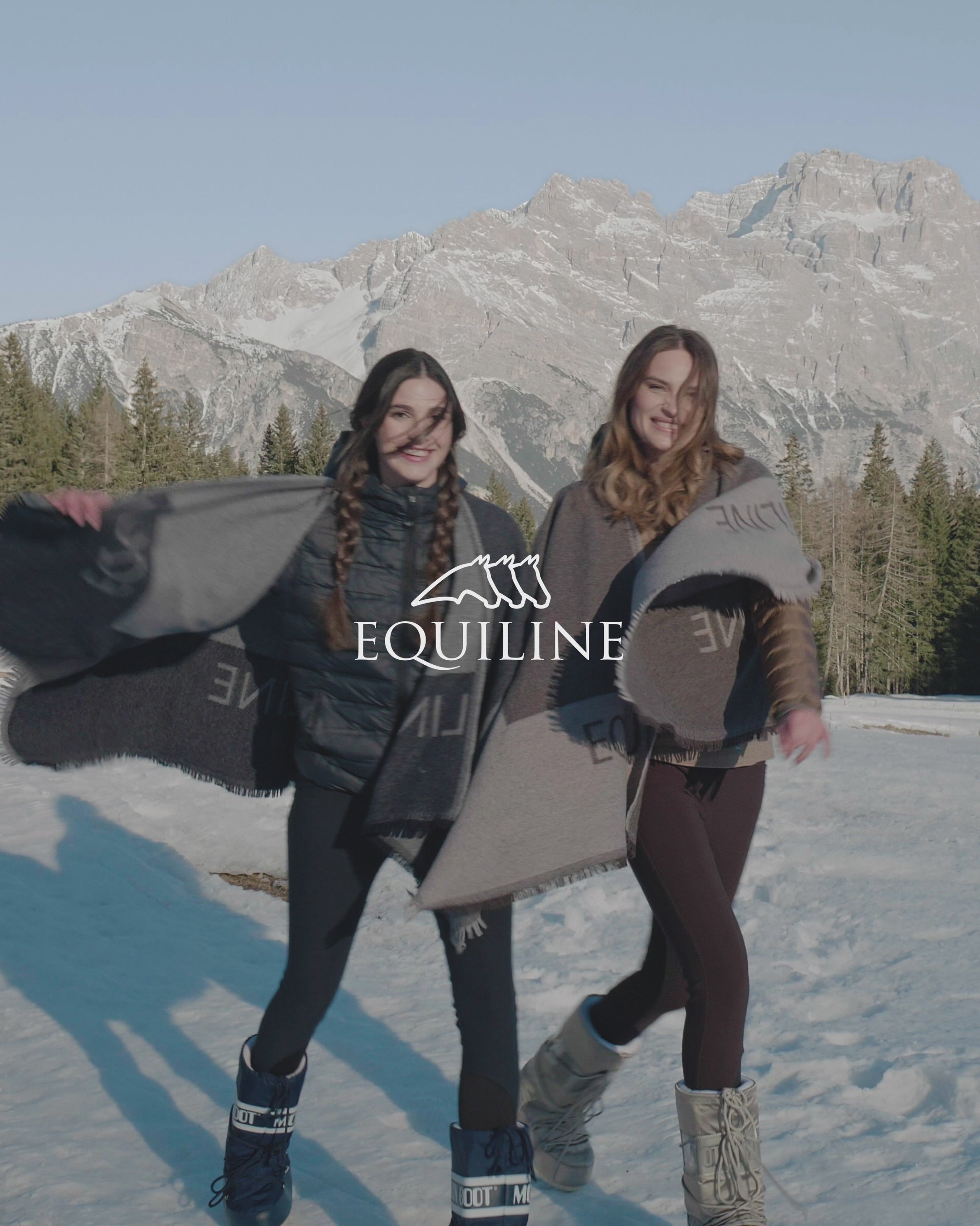 Equiline Luxury Wool Ponchco